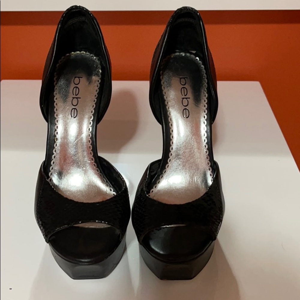 Bebe stilettos in black size 6